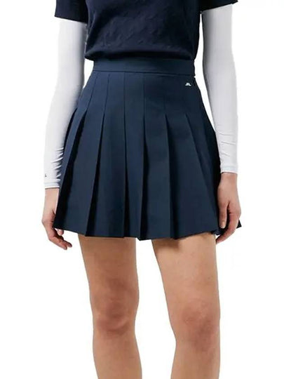 Women's Adina Golf Skirt Navy - J.LINDEBERG - BALAAN 2