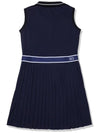 Line point pleated dress NAVY - 20THHOLE - BALAAN 3