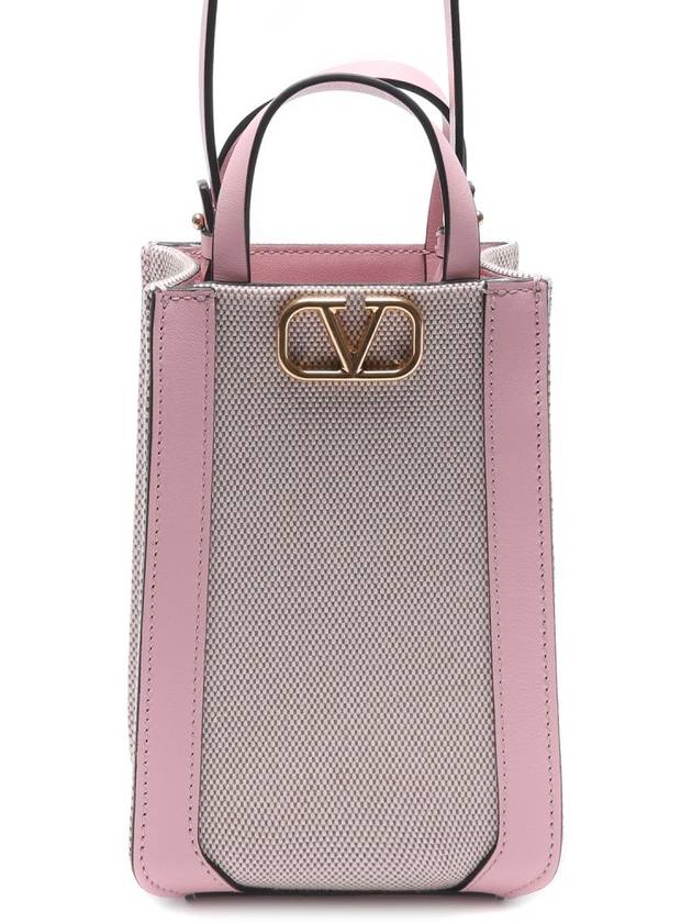 Women's V Logo Mini Tote Shoulder Bag (2W0P0Z13 YJH MXZ 23S) - VALENTINO - BALAAN 2