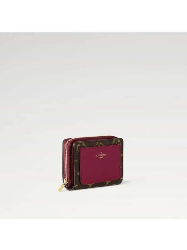 Lou Monogram Half Wallet Fuchsia - LOUIS VUITTON - BALAAN 4