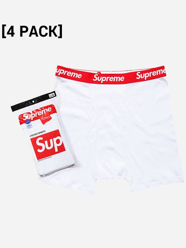 Haines Boxer Briefs White 4 Pack - SUPREME - BALAAN 2