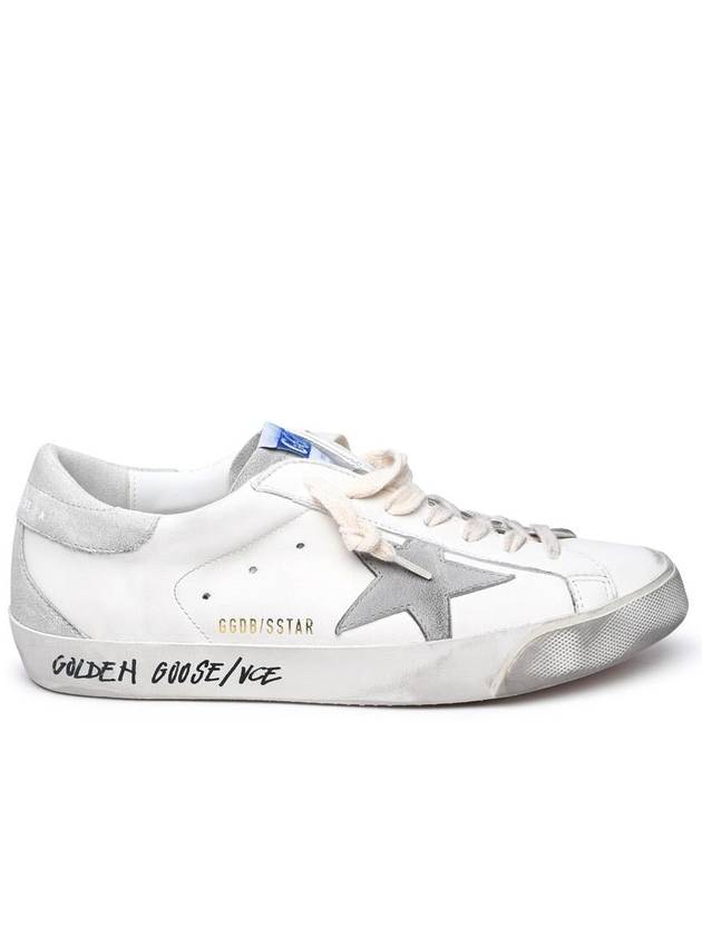 Super Star Suede Leather Low Top Sneaker White - GOLDEN GOOSE - BALAAN 2