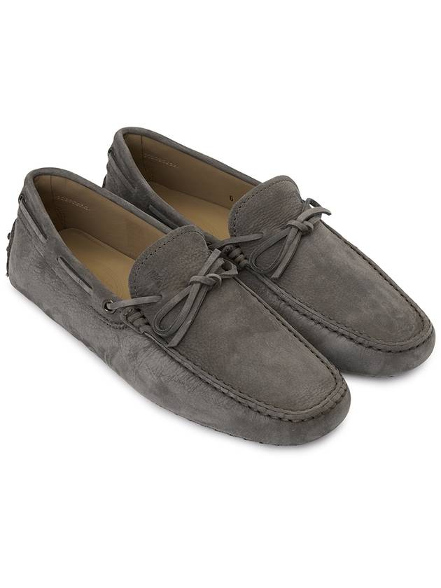 Gommino Nubuck Driving Shoes Grey - TOD'S - BALAAN 4