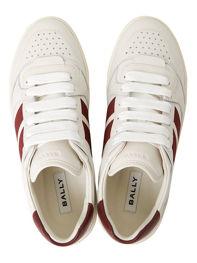 Rebby Low-Top Sneakers White - BALLY - BALAAN 3