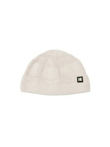 KODAK Apparel Cotton Short Beanie IVORY - KODO - BALAAN 1