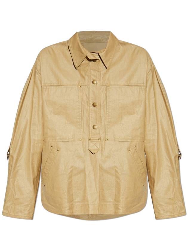 Isabel Marant Shirt Florida, Women's, Beige - ISABEL MARANT - BALAAN 1