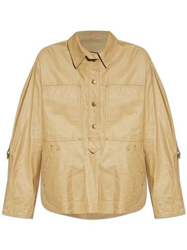 Isabel Marant Shirt Florida, Women's, Beige - ISABEL MARANT - BALAAN 1