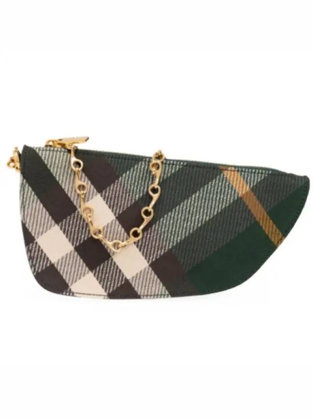 Micro Shield Sling Shoulder Bag Green - BURBERRY - BALAAN 2