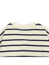 Striped Kids Sweatshirt 2362012360 BLUE - MINI RODINI - BALAAN 4