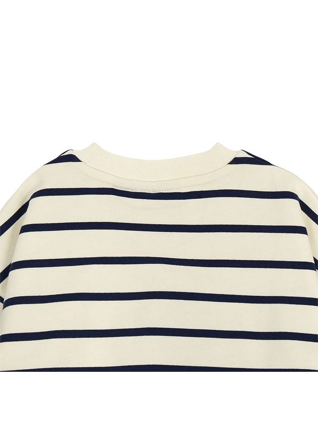 Striped Kids Sweatshirt 2362012360 BLUE - MINI RODINI - BALAAN 4