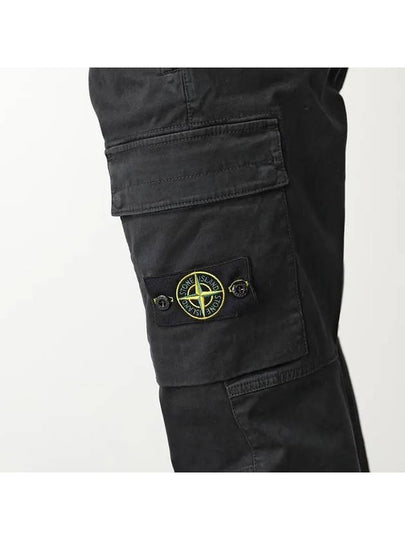 Waffen Jogger Pants Black 8115313L1 A0129 - STONE ISLAND - BALAAN 2