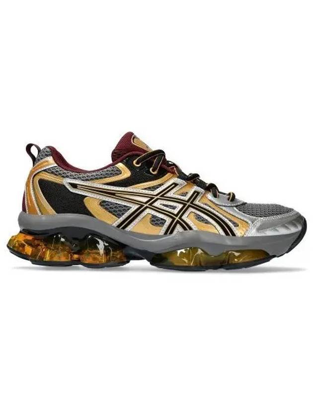 Gel Quantum Kinetic Low Top Sneakers Carbon Pure Gold - ASICS - BALAAN 2