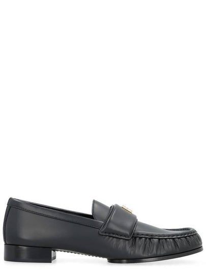 4G Leather Loafers Black - GIVENCHY - BALAAN 2