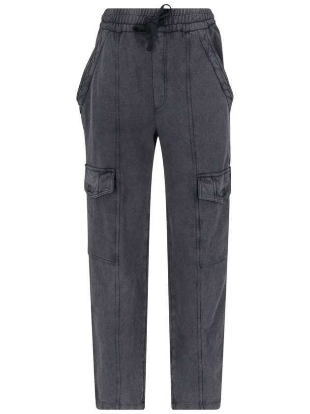 Straight Pants PA0283FA B1M02E02FK Black - ISABEL MARANT ETOILE - BALAAN 2