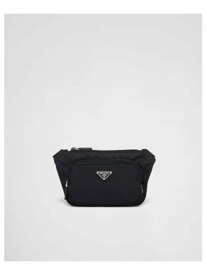 Re-Nylon And Saffiano Leather Shoulder Bag Black - PRADA - BALAAN 2