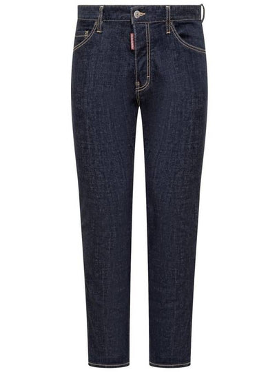 Cool Guy Denim Straight Jeans Navy - DSQUARED2 - BALAAN 2