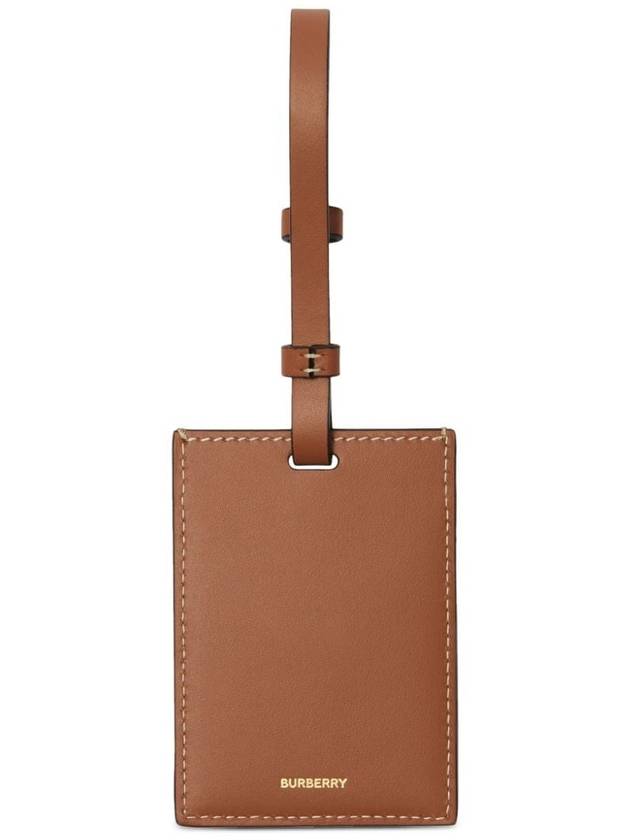 Check Luggage Tag Beige - BURBERRY - BALAAN 3