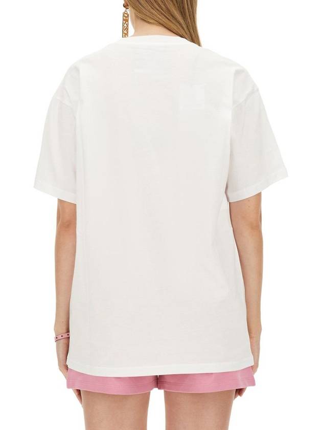 Moschino Logo Print T-Shirt - MOSCHINO - BALAAN 3