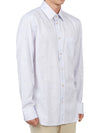 Cotton Long Sleeve Shirt White - GUCCI - BALAAN 4