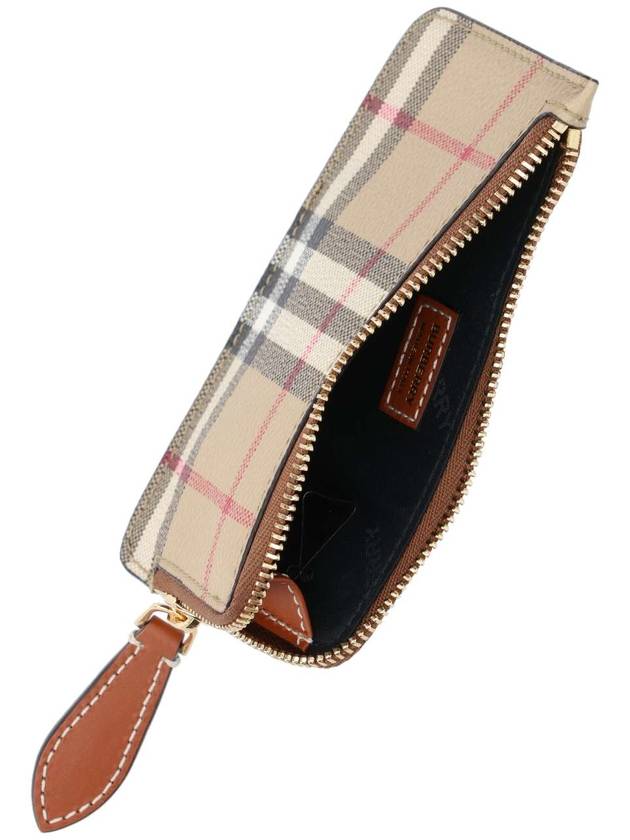 Check Card Wallet Archive Beige - BURBERRY - BALAAN 4