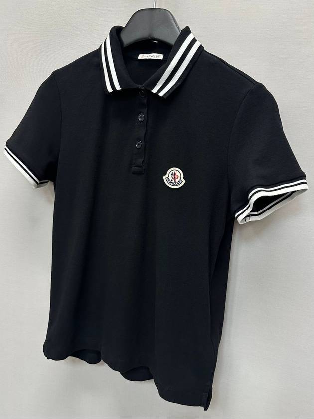 logo patch polo shirt t - MONCLER - BALAAN 3