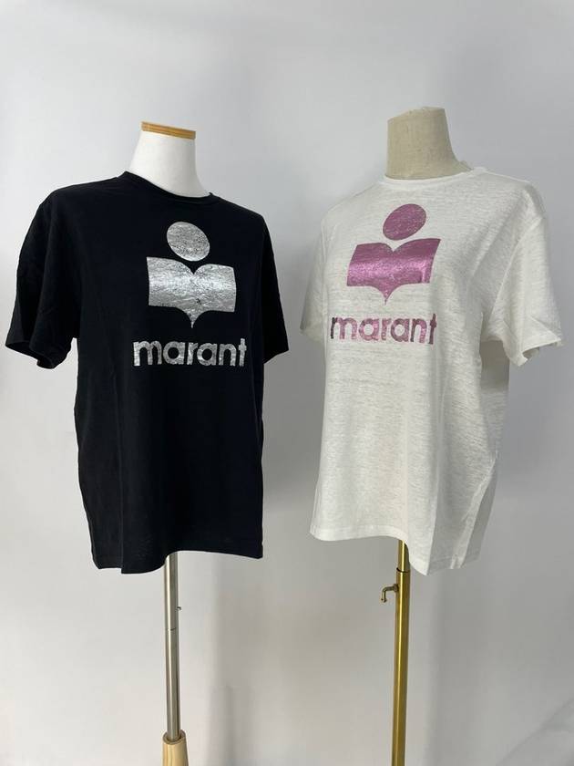 Logo Zwell Short Sleeve TShirt - ISABEL MARANT ETOILE - BALAAN 1