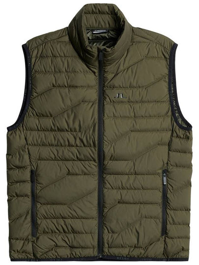 Men's Cliff Light Down Vest Forest Green - J.LINDEBERG - BALAAN 2