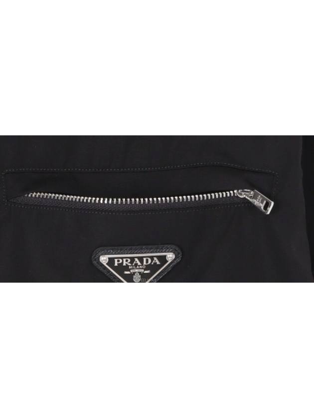 Cotton Long Sleeve Shirt Black - PRADA - BALAAN 4