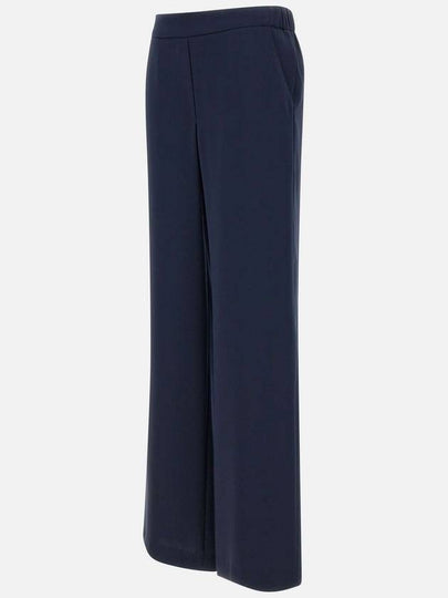 Blu Pants With Elasticised Waist In Tech Fabric Woman - P.A.R.O.S.H. - BALAAN 2