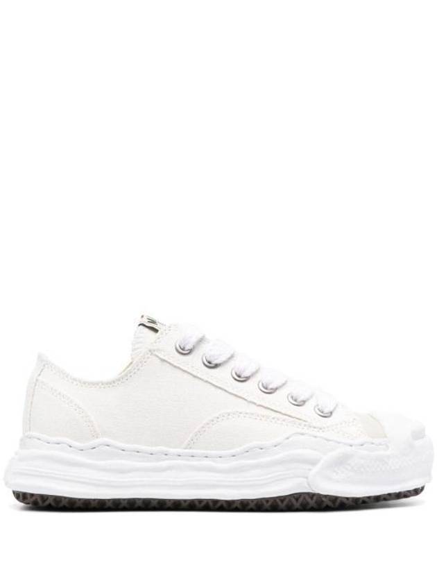 Hank OG Sole Low Top Sneakers White - MAISON MIHARA YASUHIRO - BALAAN 2