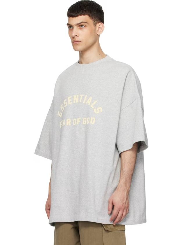 24SS Heavy Jersey Crew Neck Short Sleeve T-Shirt Light Header - FEAR OF GOD ESSENTIALS - BALAAN 4