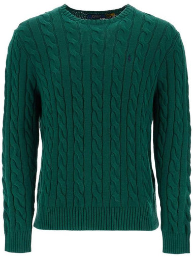 cotton cable knit pullover sweater - POLO RALPH LAUREN - BALAAN 1