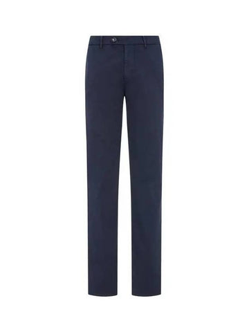 Men s Italian Fit Twill Pants Navy 271405 - BRUNELLO CUCINELLI - BALAAN 1