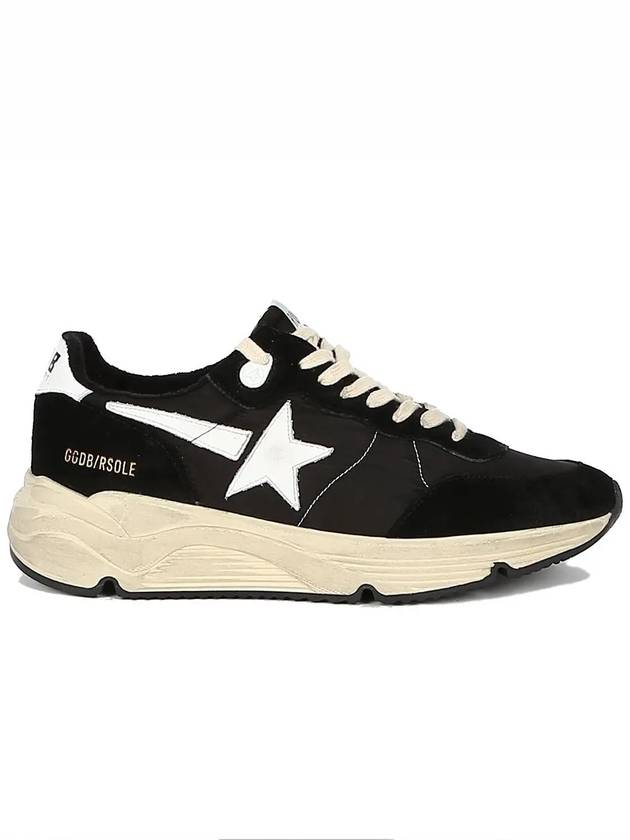 Men's Running Sole Low Top Sneakers Black - GOLDEN GOOSE - BALAAN 2