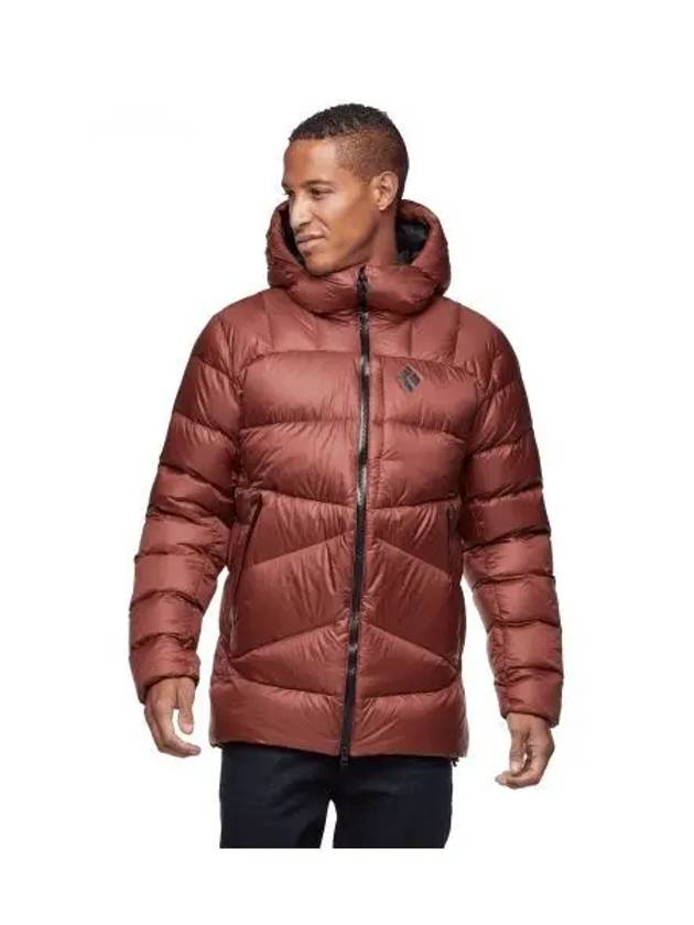 BLACK DIAMOND Vision Down Parka MENS 2022 MAMAP746120 - BLACK & BROWN - BALAAN 1