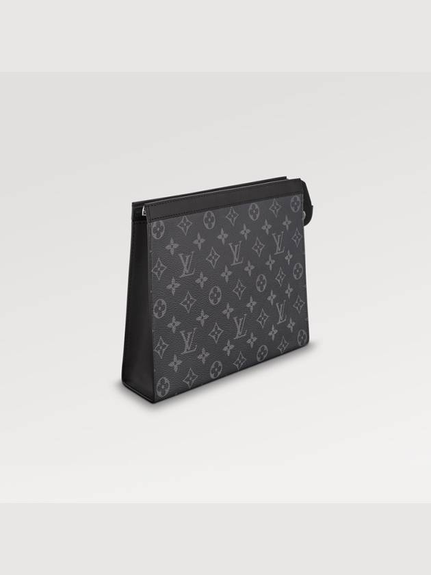 Pochette Voyage Monogram Eclipse Pouch Bag Black - LOUIS VUITTON - BALAAN 3