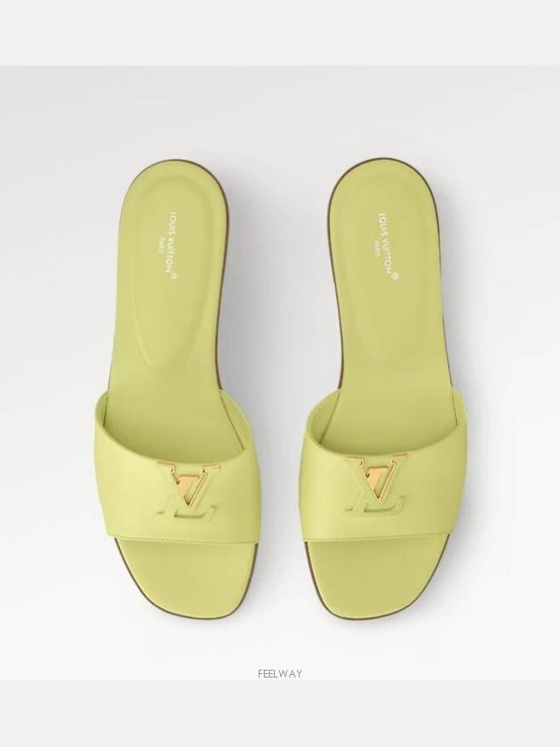 1ACTSA NEW LV Capri Flat Mule Sandals - LOUIS VUITTON - BALAAN 2