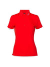 Tour Tech Short Sleeve Polo Shirt Red - J.LINDEBERG - BALAAN 2