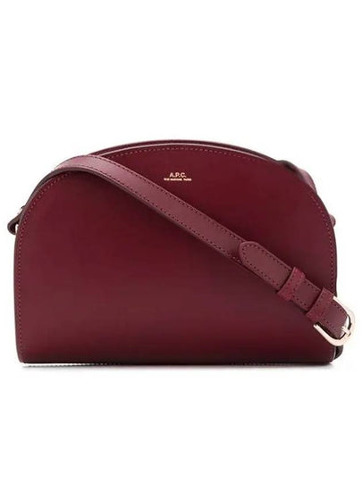 Demi Lune Half Moon Cross Bag Burgundy - A.P.C. - BALAAN 2