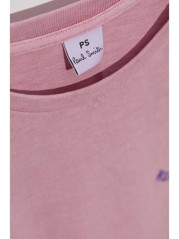 PS Paul Smith T-shirt With Logo, Women's, Pink - PAUL SMITH - BALAAN 5