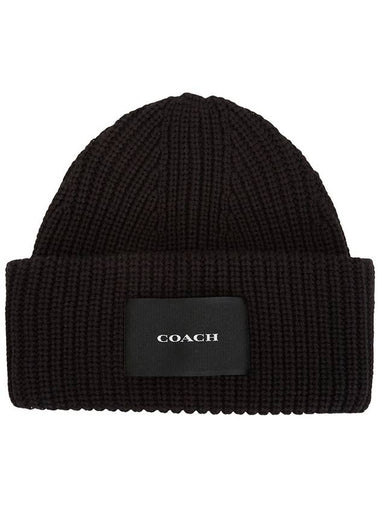 Women s Beanie CO100424 BLACK - COACH - BALAAN 1