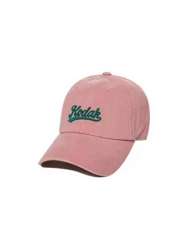 KODAK Apparel Lettering Relax Fit Ball Cap PINK K4343LCP65PNK - KODO - BALAAN 1