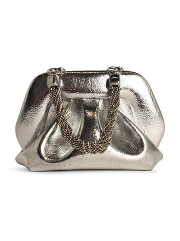 Themoirè 'Gea' Silver Palm Bag - THE MOIRE - BALAAN 1