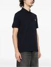 Pique Stretch Cotton Short Sleeve Polo Shirt Black - STONE ISLAND - BALAAN 5