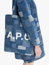 lou denim tote bag eco bag - A.P.C. - BALAAN 5