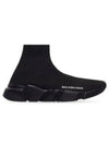 Speed ​​Recycle Knit High Top Sneakers Black - BALENCIAGA - BALAAN 2