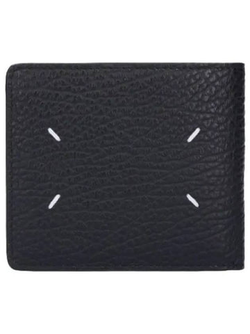 Stitch Slim Fold Wallet Black - MAISON MARGIELA - BALAAN 1