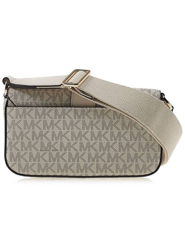 Greenwich Logo Decoration Cross Bag White - MICHAEL KORS - BALAAN 4