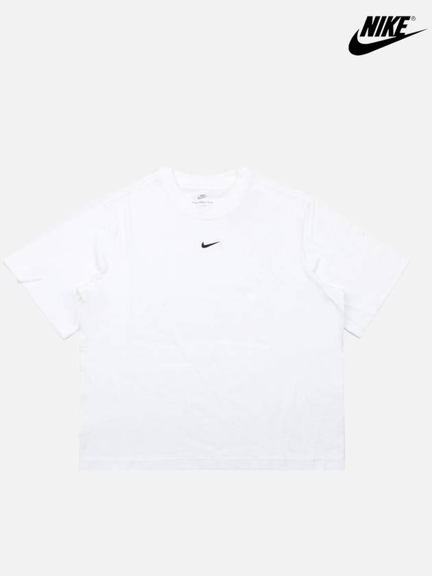 Women s Crop Tee NSW Essential Boxy Short Sleeve DD1238 - NIKE - BALAAN 1