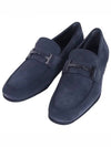 Men's Suede Loafers Dark Navy - TOD'S - BALAAN 2